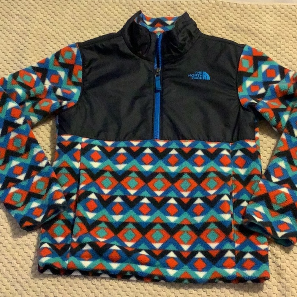 North Face fleece pullover, boys medium